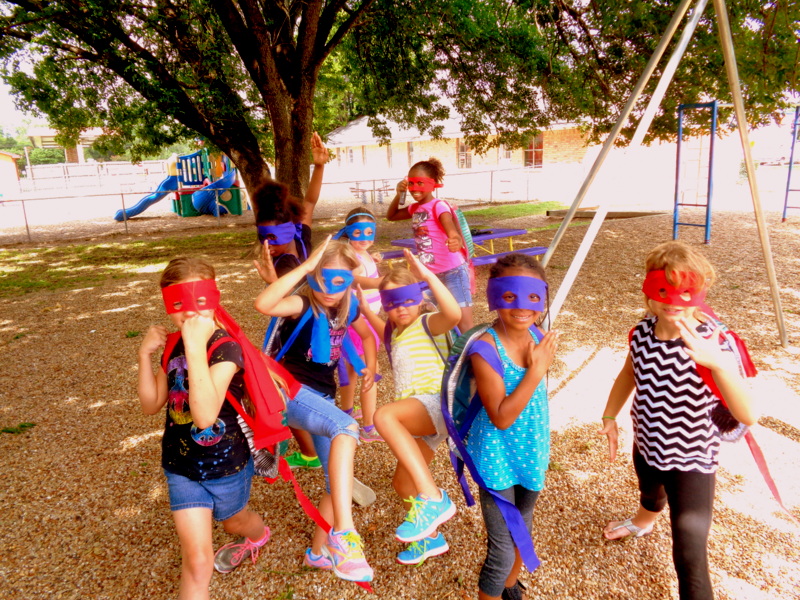 Summer Programs kids in masks