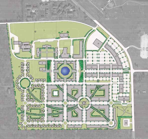Illustration of Proposed TYC Master Plan
