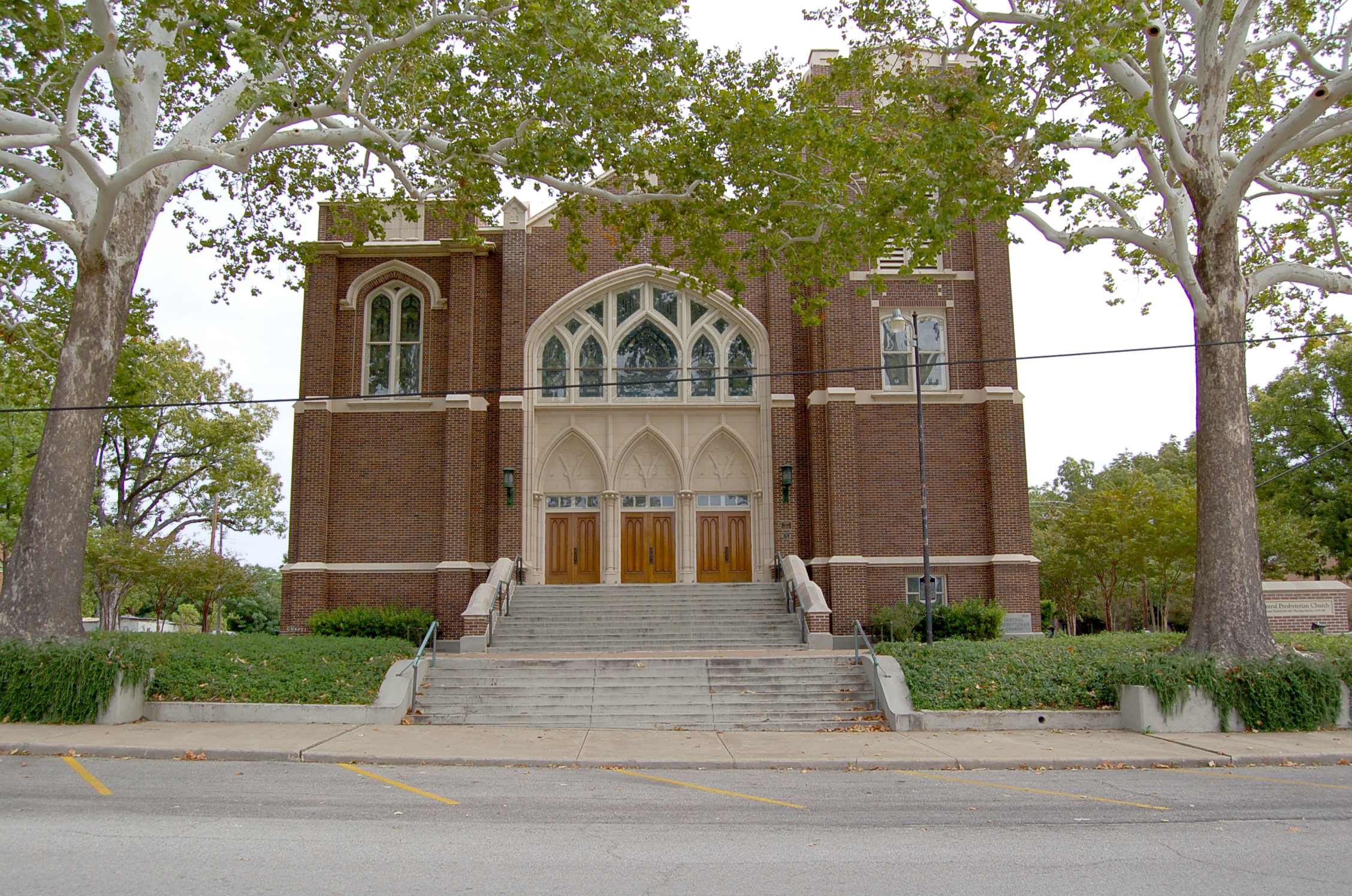 Central Presbyterian Church in Corsicana, TX