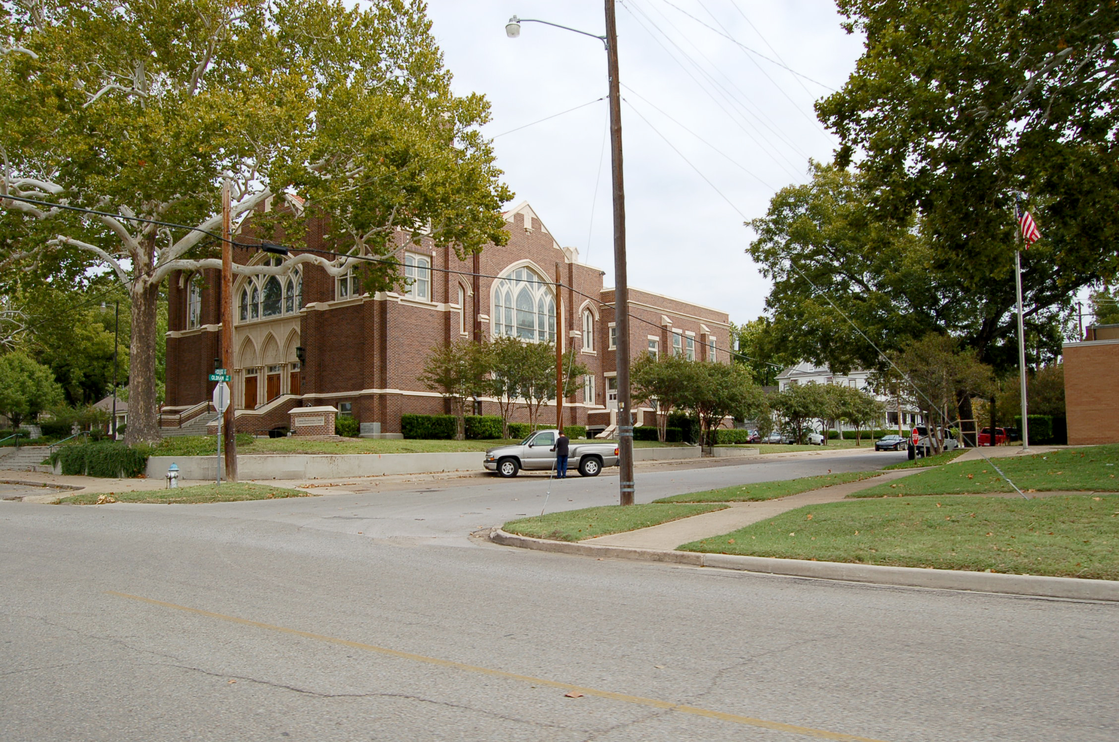 Central Presbyterian Church in Corsicana, TX