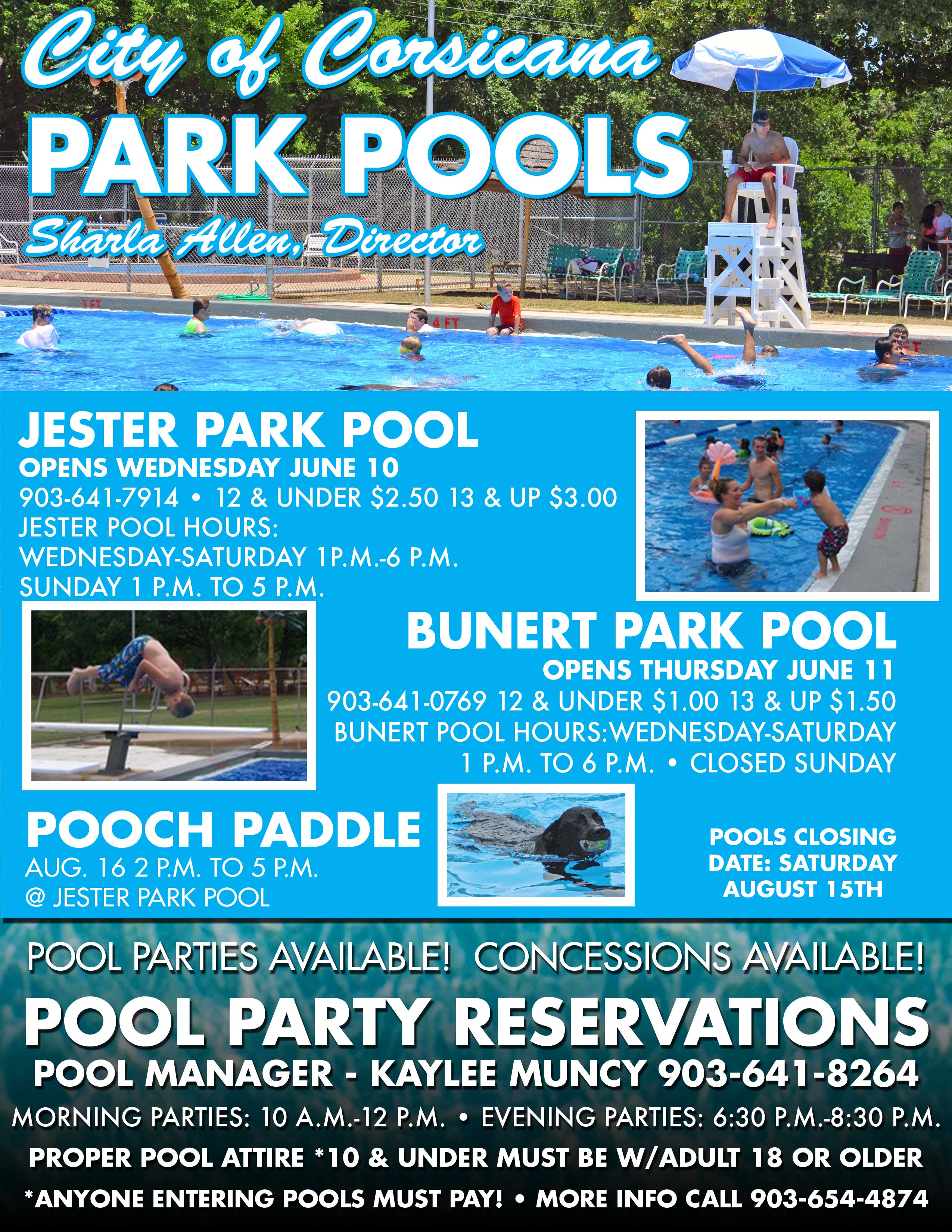 Park Pools 2015